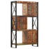 Rustika Rowe -  Bookshelf 90x30x150 cm Solid Reclaimed Wood